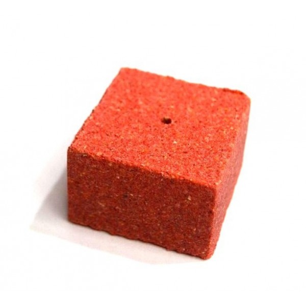 Кубик для макушатника, з отвором, смак Малина, 45х45х20мм, 65г